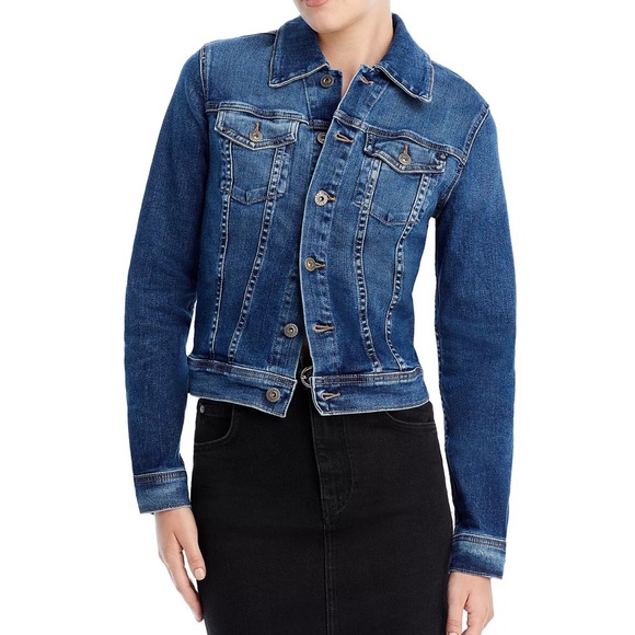 AG Adriano Goldschmeid Robyn Denim Jean Jacket brand new, never worn! - Picture 4 of 11